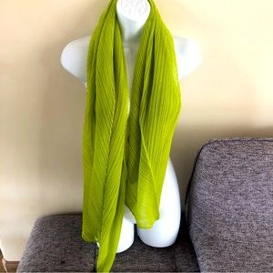 Issey Miyake pleats please scarf